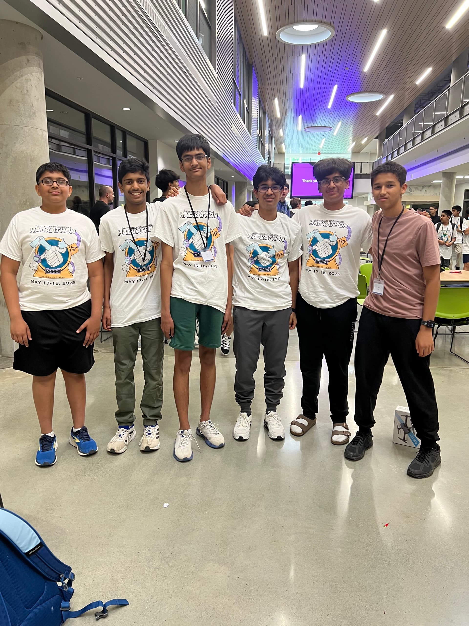 Code4Community team at a hackathon